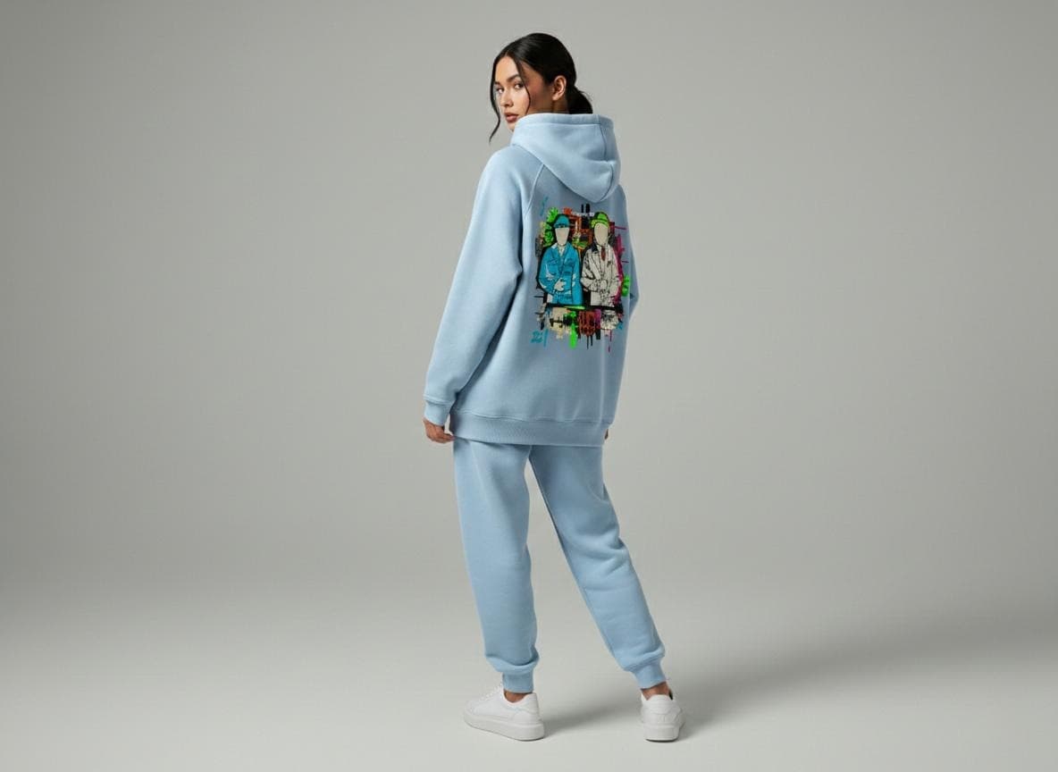 Graphic sweater